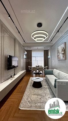Satılır 3 otaqlı 94 m² yeni tikili Azərbaycan Dillər Universiteti — Mənzil (2)