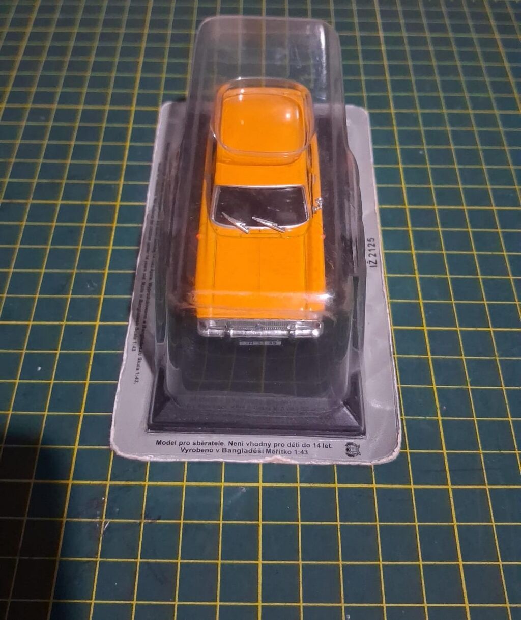 İZ 2125 1:43 Deagostini modeli. Almaniya üçün buraxılışıdır. Model — Modellar, Bakı (4)