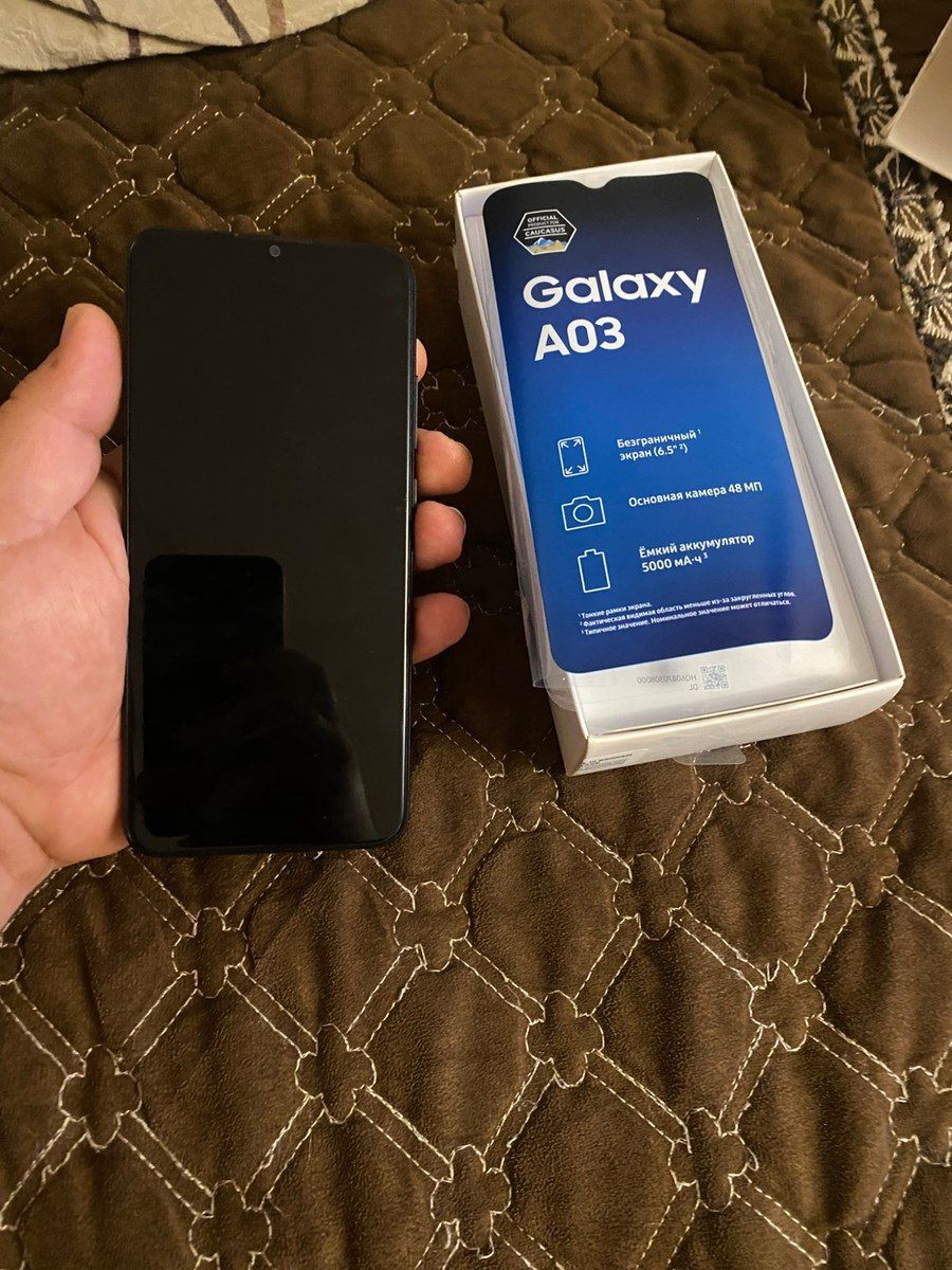 Samsung Galaxy A03 Black 32GB/4GB — Smartfonlar, Bakı (5)