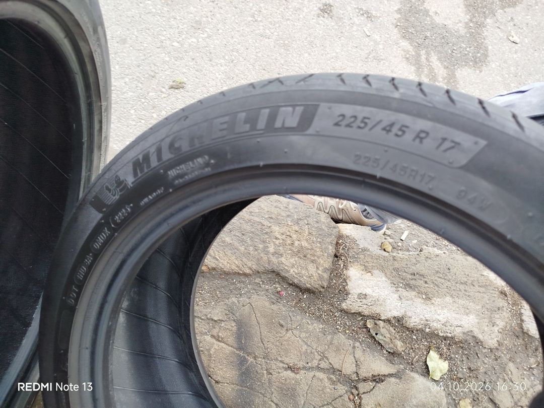 Michelin şinləri 225/45 R17 — Ehtiyat hissələri və aksesuarlar, Bakı (2)