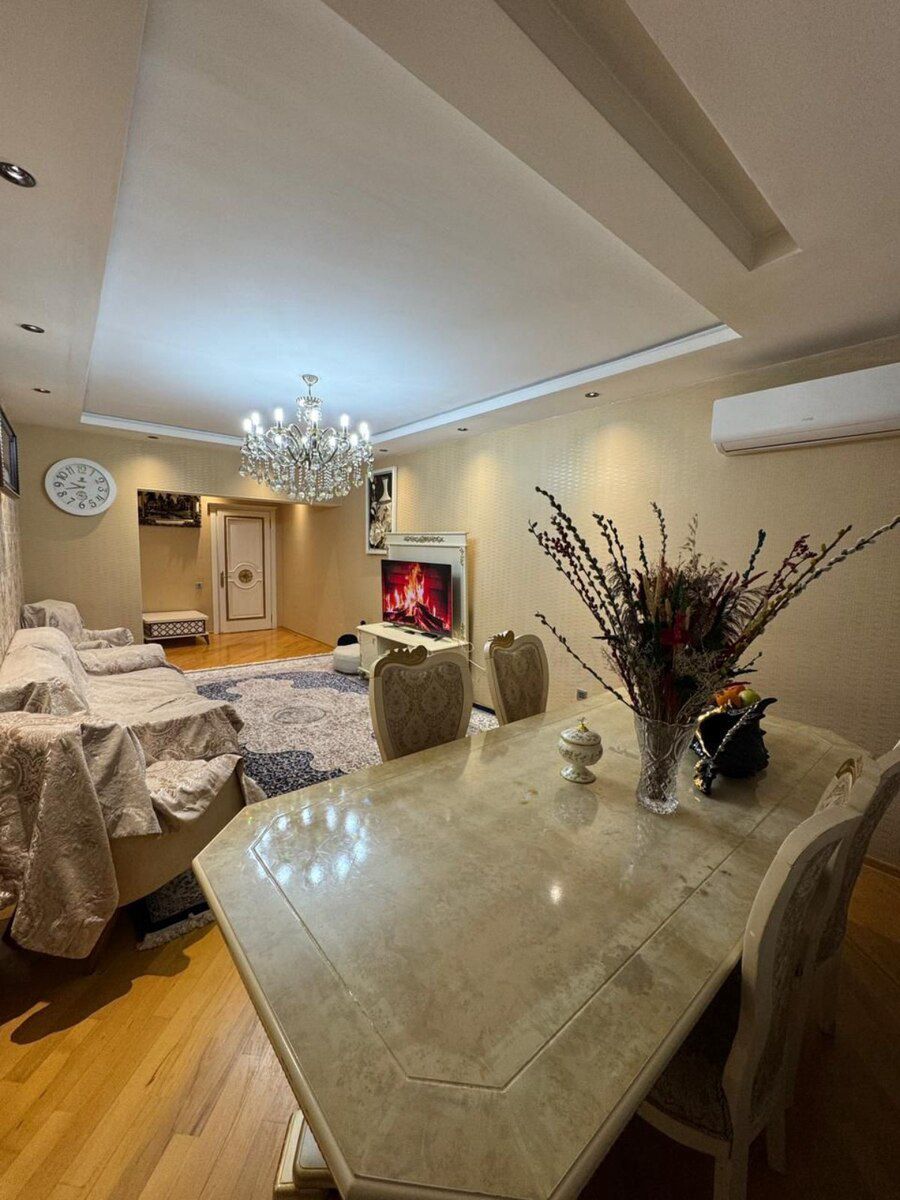 3-otaqlı yeni tikili, Nərimanov r., 130 m² — Mənzil, Bakı (4)