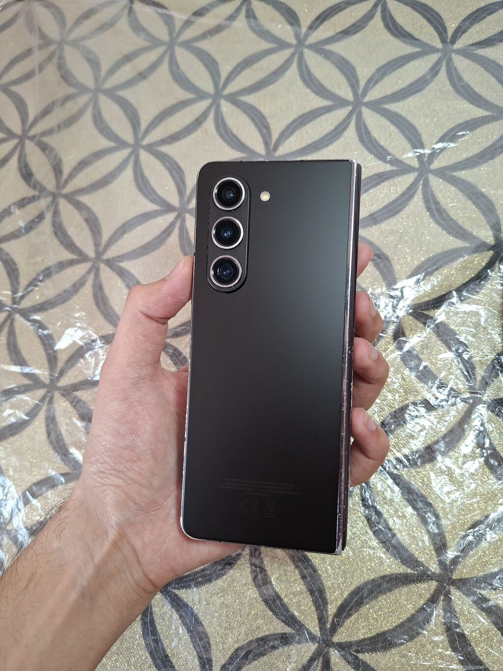 Samsung Galaxy Z Fold 5, 256 GB, rəng - Qara, Barmaq izi — Samsung, Naxçıvan