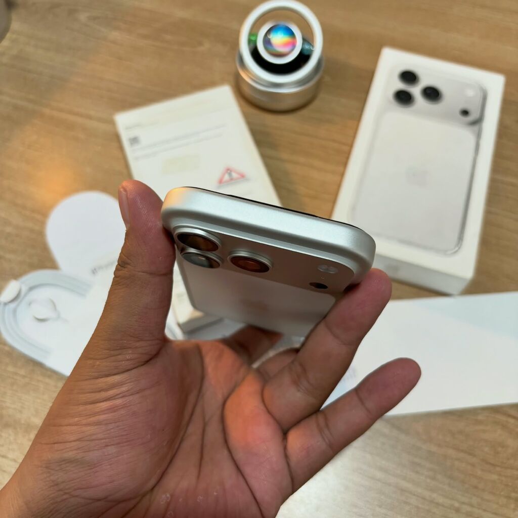IPhone 17 Pro, 1 TB, White Titanium, Sənədlərlə — Apple iPhone, İsmayıllı (7)