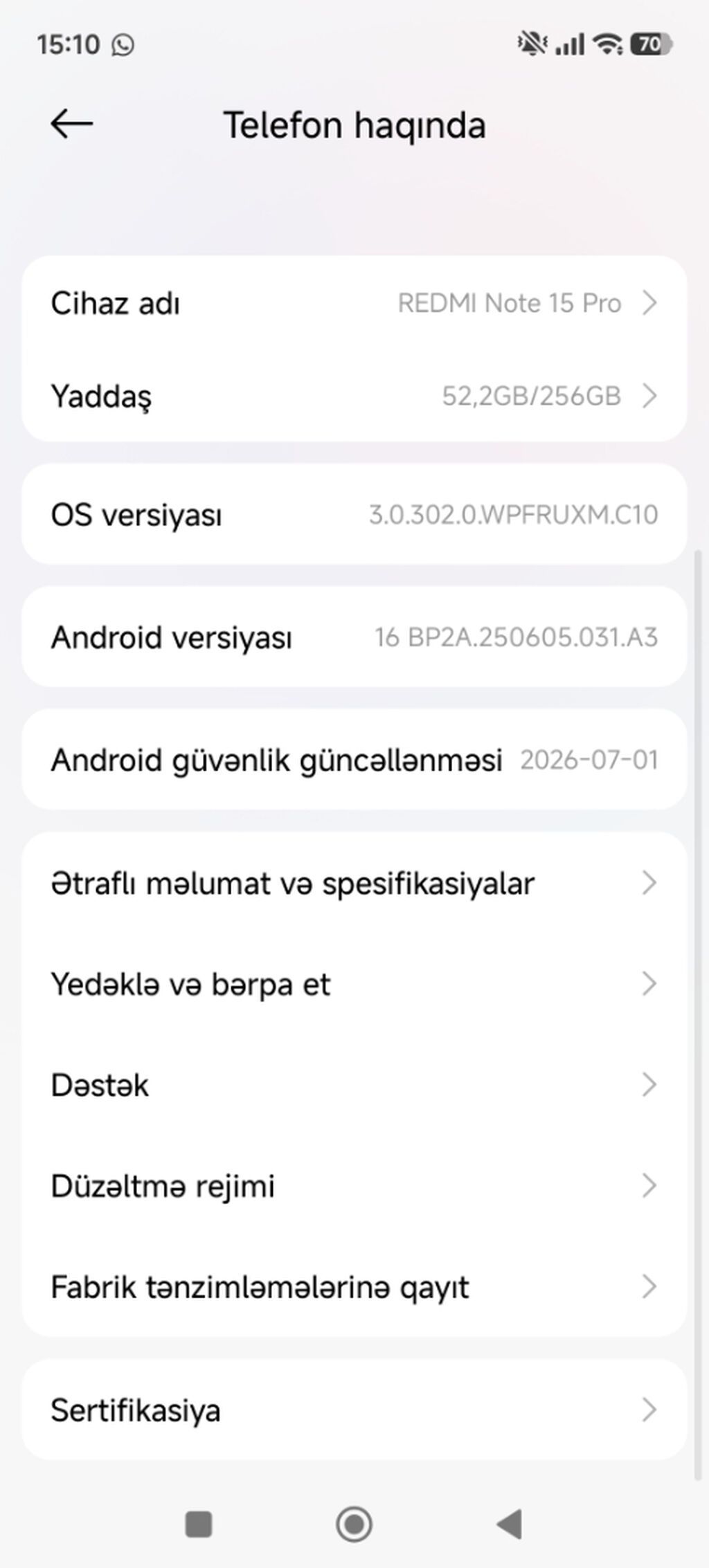 Redmi 256 GB, rəng - Qızılı — Xiaomi, Bakı (4)