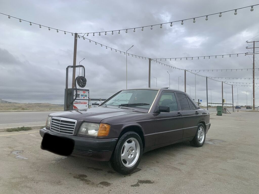 Mercedes-Benz 190 (W201): 2 l 1991 il Sedan — Avtomobillər, Bakı (3)
