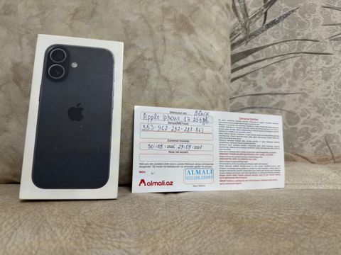 Apple iPhone 17 Black 256GB/8GB — Bakı