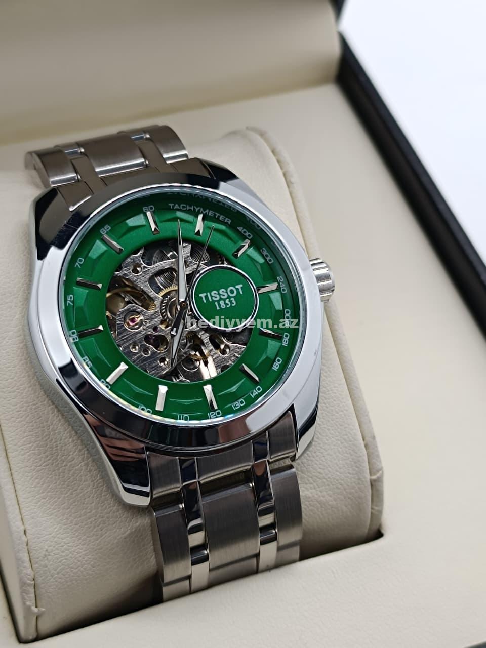 Tissot Skelton Kişi Saati Avto mexanika Euro kilit — Qol saatları, Bakı (3)
