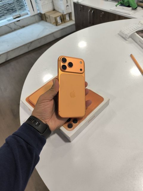 Apple iPhone 17 Pro Max Cosmic Orange 256GB/12GB — Bakı