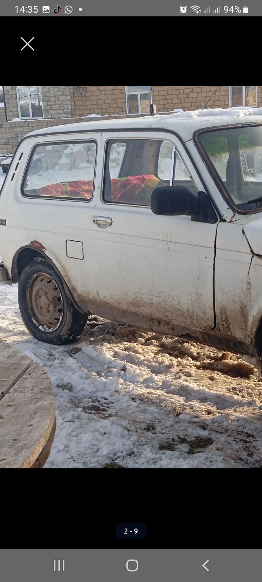 Lada Niv satlır Xüsusiyyətlər: - Daimi tam ötürücü (4x4) — Avtomobillər, Şamaxı (3)