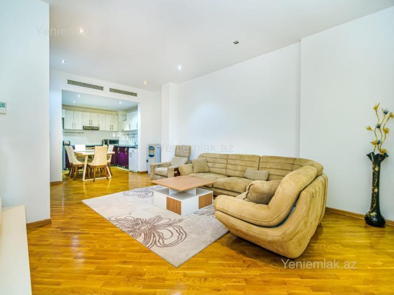 Kirayə 3 otaqlı Bina evi menzil (Yeni tikili), 100 m², Nəsimi rayonu — Mənzil, Bakı (5)