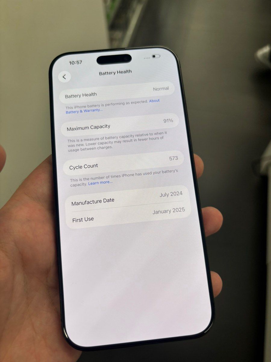 Apple iPhone 16 Pro Max Black Titanium 256GB/8GB — Smartfonlar, Bakı (7)