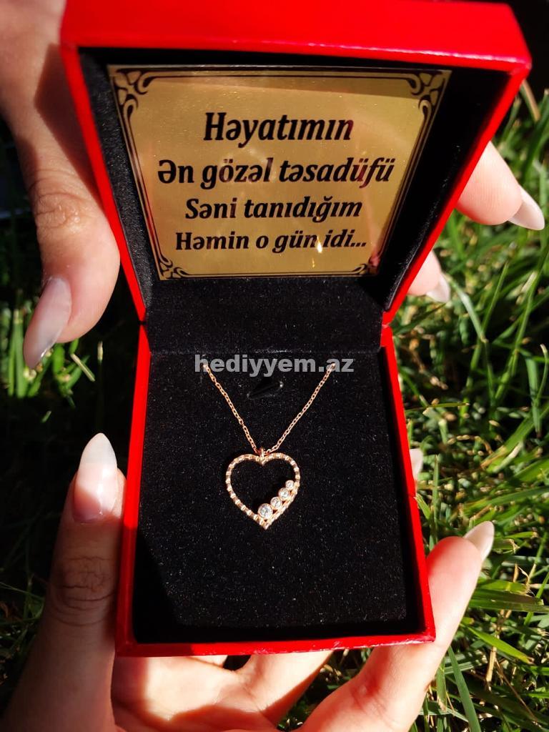 Gümüş Seplər Gümüş Boyunbağı №16 — Qolye və zəncir, Bakı