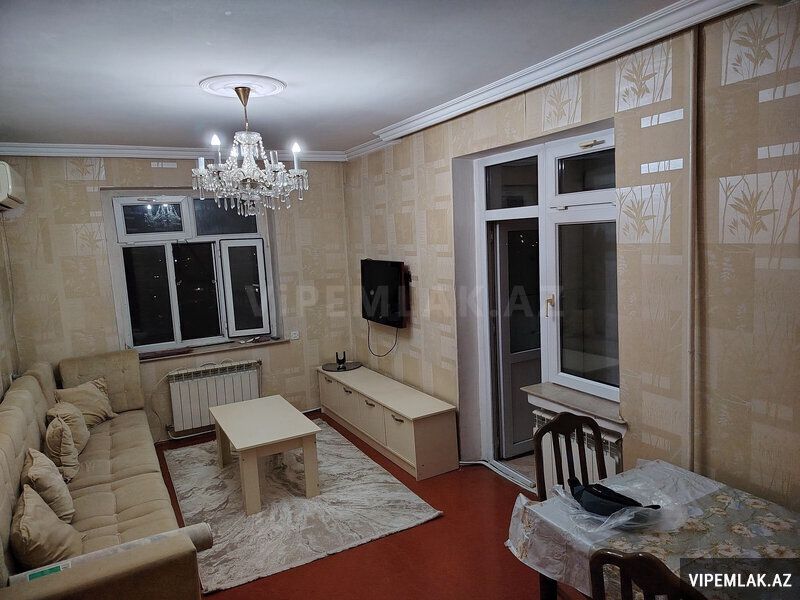 Binəqədi rayonunda 2 otaqlı Köhnə tikili Kirayə verilir, 55 m² — Mənzil, Bakı (2)