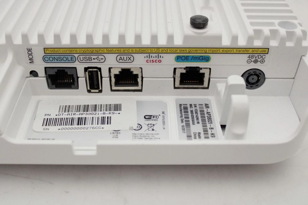 Cisco AIR-AP3802I-E-K9 — Şəbəkə və server avadanlığı, Bakı (3)