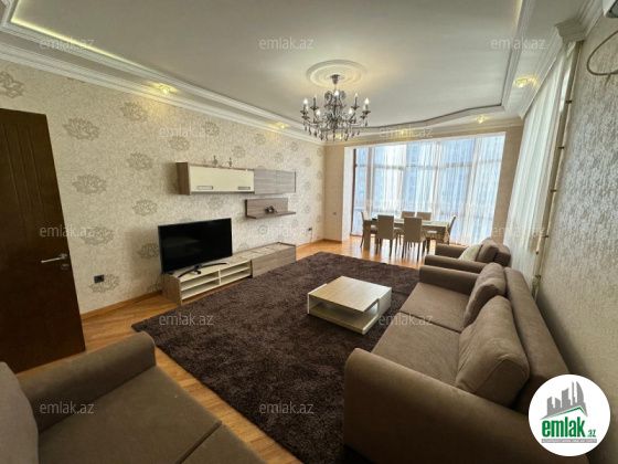 İcarəyə verilir 2 otaqlı 92 m² yeni tikili 8 Noyabr m — Mənzil (2)