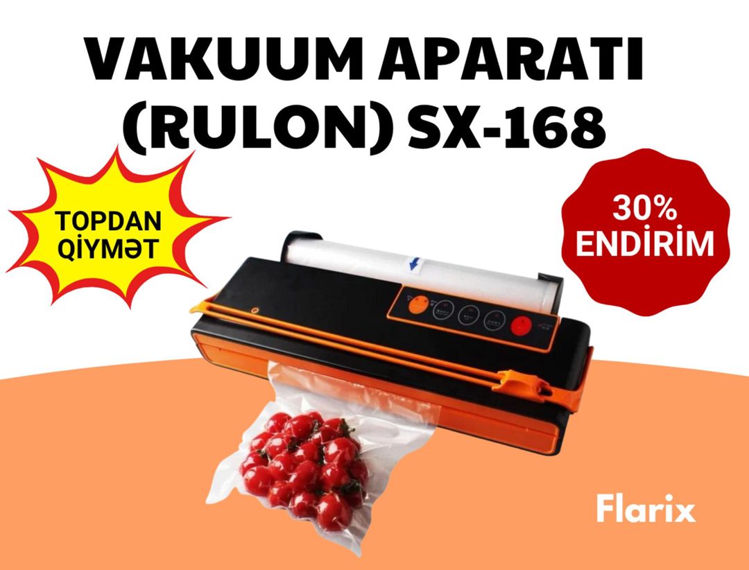 Vakuum aparatı (rulon) SX-168 — Ev texnikası, Bakı