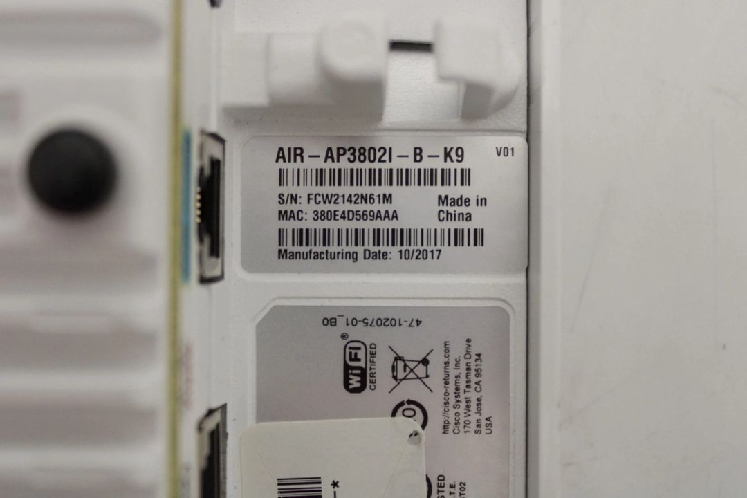 Cisco AIR-AP3802I-E-K9 — Şəbəkə və server avadanlığı, Bakı (2)