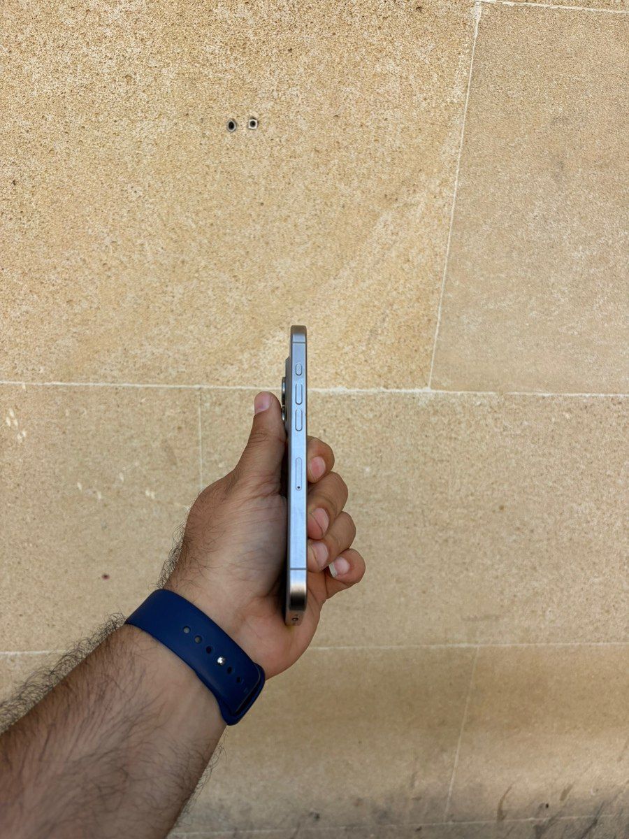 Apple iPhone 15 Pro Natural Titanium 128GB/8GB — Smartfonlar, Bakı (2)