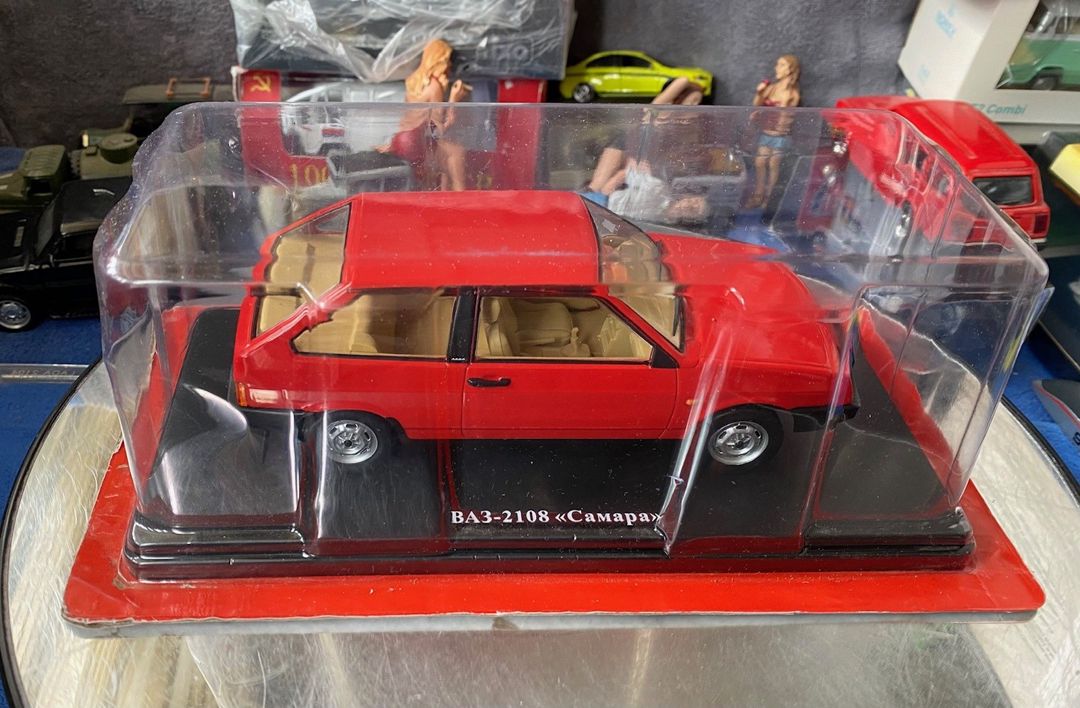 Коллекционная модель VAZ-2108 Samara Red 1988 — Kolleksiyalar, Bakı