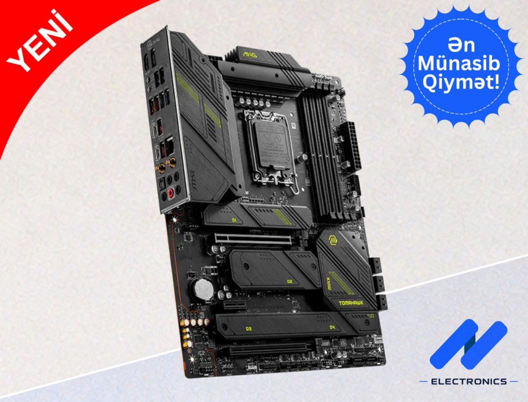 Ana plata msı mag Z790 tomahawk max WiFi — Kompüterlər və noutbuklar, Bakı (2)