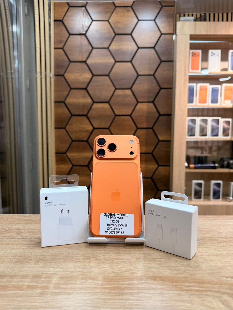 Apple iPhone 17 Pro Max Cosmic Orange 512GB/12GB — Smartfonlar, Bakı (2)