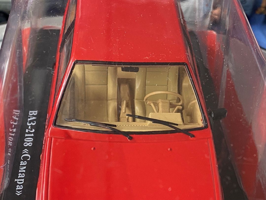 Коллекционная модель VAZ-2108 Samara Red 1988 — Kolleksiyalar, Bakı (5)