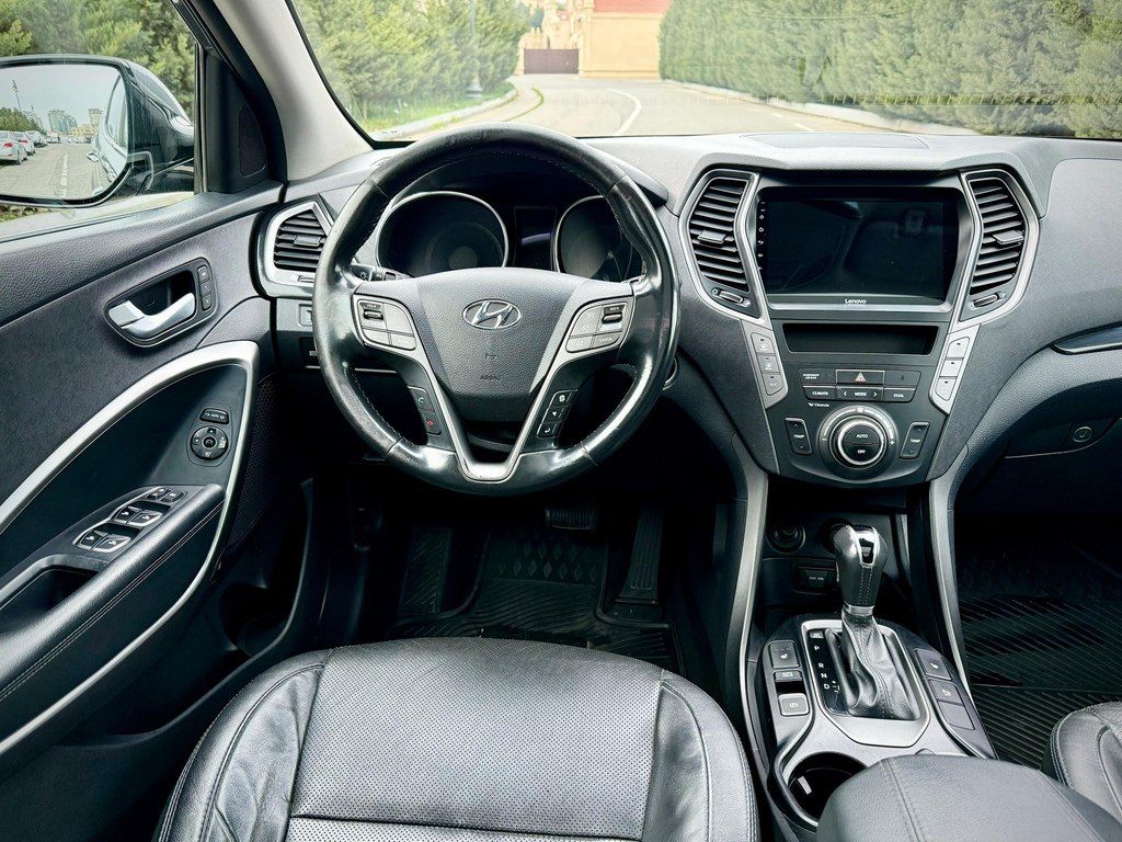 Hyundai Santa Fe, 2.4 L, 2014 il, 160 000 km — Avtomobillər, Bakı (7)