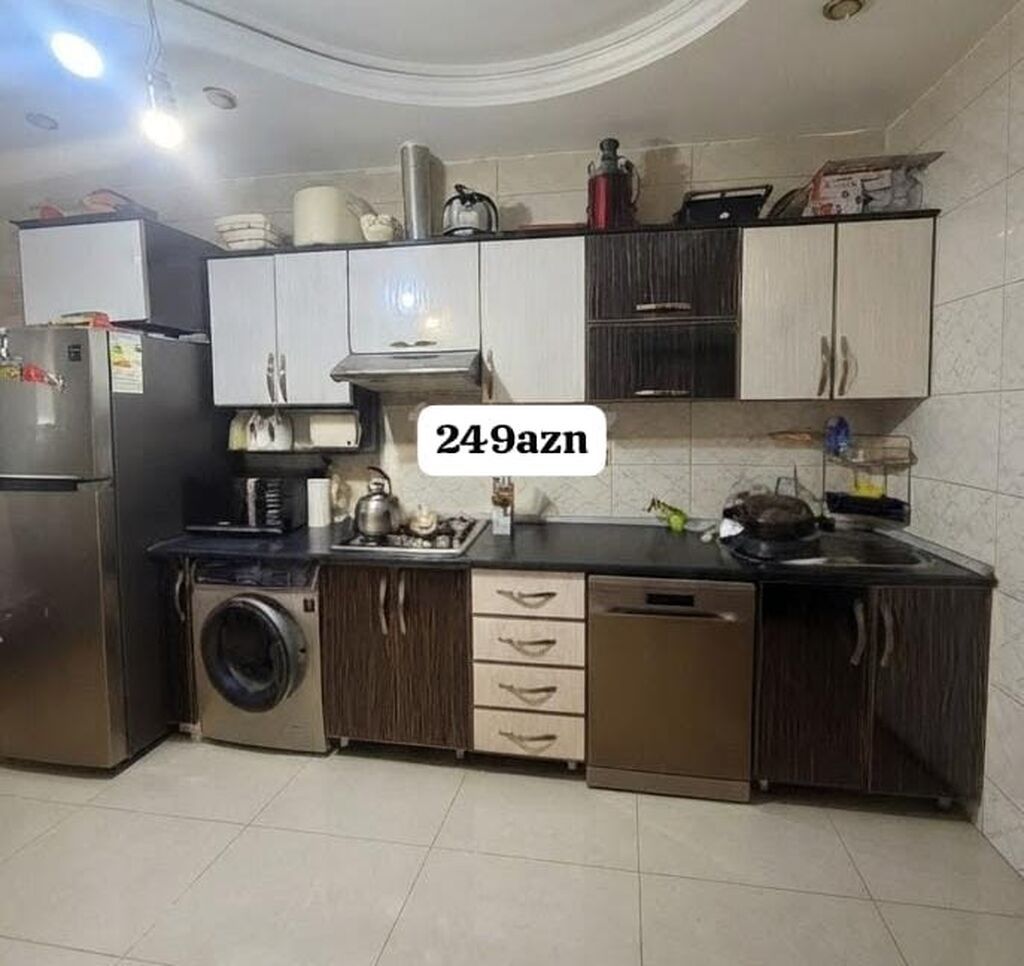 *249₼ mətbəx mebeli satılır*‼ ÖLÇÜ:-4.5 üzərində verilir — Mətbəx mobilyası, Bakı