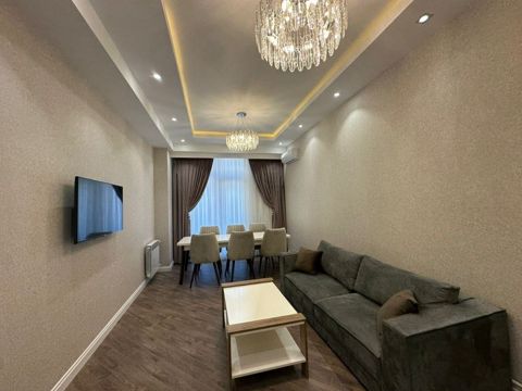 İcarəyə verilir 2 otaqlı yeni tikili 90 m² — Bakı