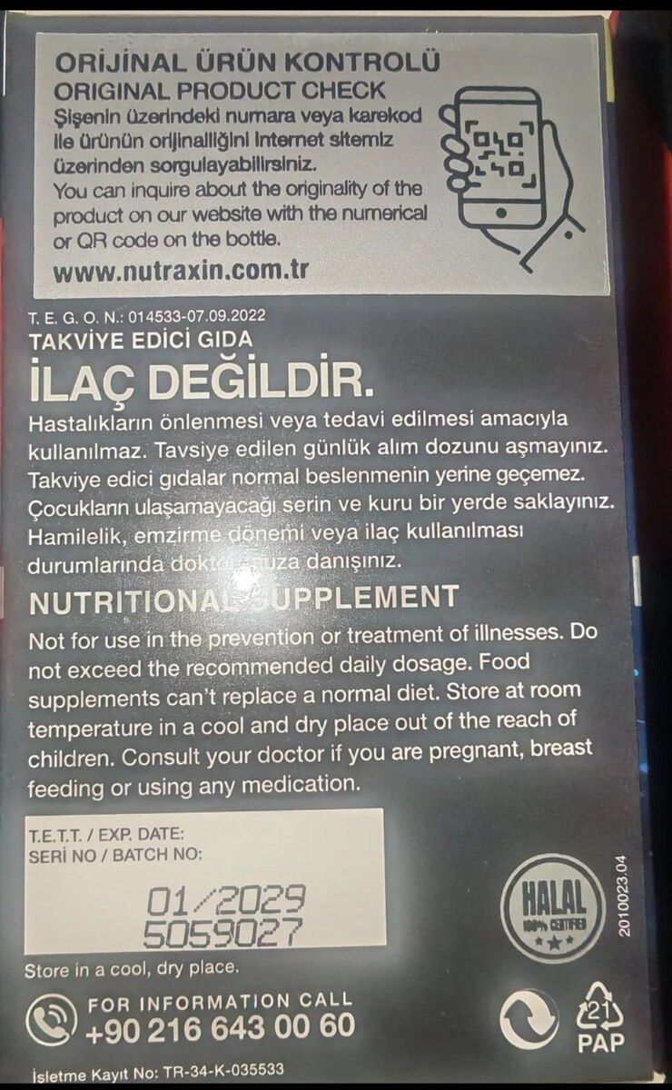 Nutraxin Vitals Magnesium — Gözəllik və səhiyyə, Bakı (2)