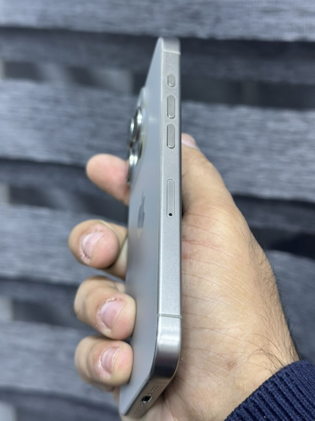 IPhone 15 Pro, 128 GB, White Titanium, Face ID — Apple iPhone, Novxanı (3)
