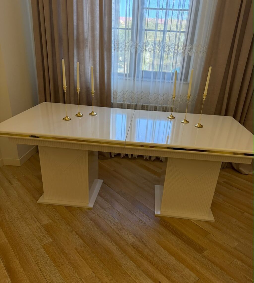 Qonaq masası, Yeni, Açılan, MDF, Dördbucaq masa — Masalar, Bakı (2)