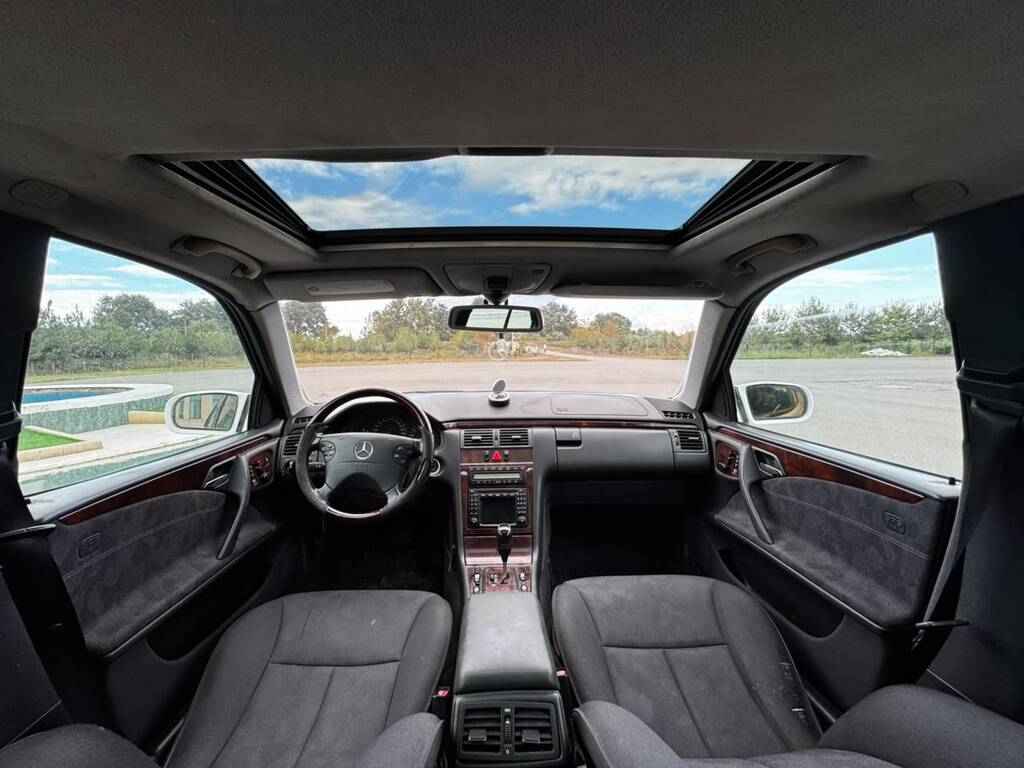 Mercedes E 240, 2.4 L, 2000 il, 348 000 km — Avtomobillər, Sabirabad (2)