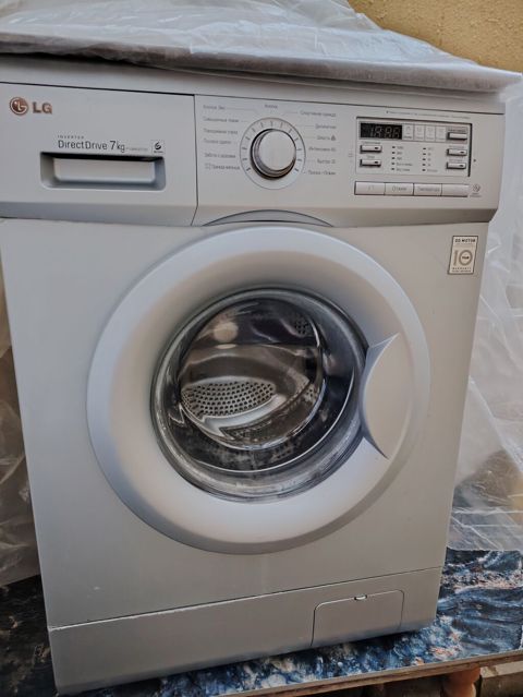 Paltaryuyan maşın LG, 7 kq, İşlənmiş, Avtomat, Qurutmasız — Bakı