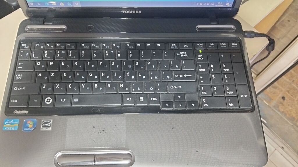 Toshiba Satellite L655 noutbuk - Ekran: 15.6" HD (1366x768), parlaq — Digər notbuklar, Bakı (4)