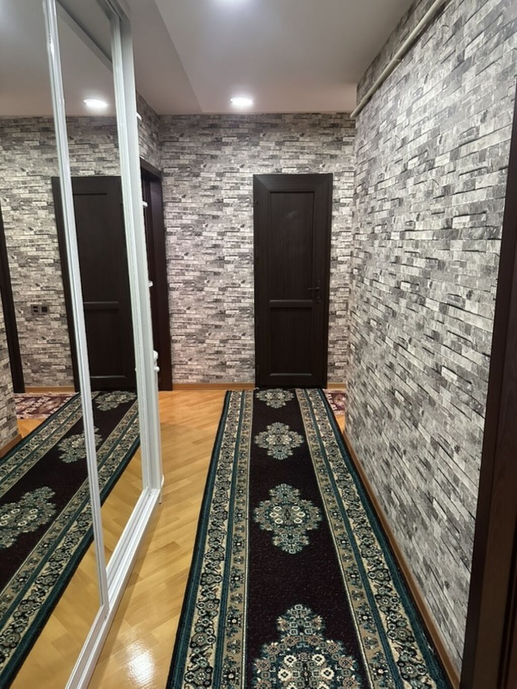 Mətbəx mebeli və texnika dəsti - Künc yerləşimli modul mətbəx mebeli — Mətbəx mobilyası, Bakı (7)