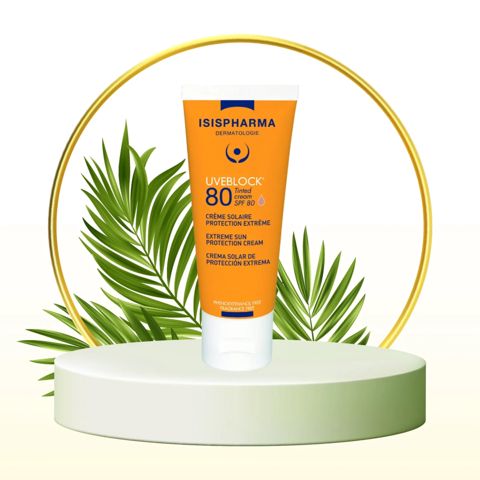 Günəşdən qoruyucu tint IsisPharma Uveblock SPF80 Tinted Cream, 40 ml — Bakı