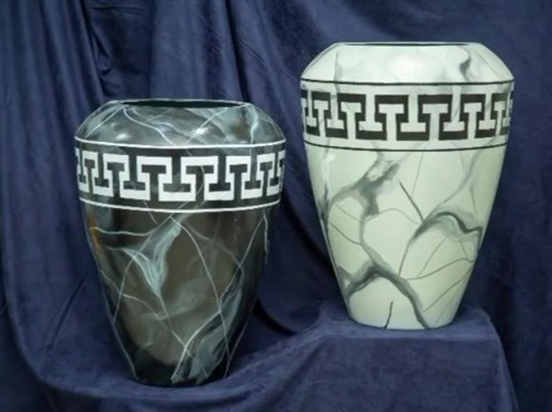 Fiberglass dibçəkləri — Bitkilər, Bakı (2)