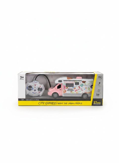 Radio ilə idarə olunan avtomobil OP-987 City Express Food Truck, ağ — Bakı