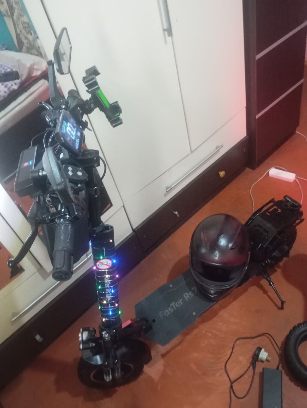 Elektrik skuter – Faster RS7 - Güclü elektrikli skuter, şəhər və qısa — Skuterlər, Bakı (3)