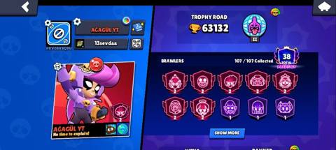 Brawl Stars hesabı – tam kolleksiya, yüksək trophy və nadir — 30 ₼ · Novxanı · Digər Brawl Stars hesabı – tam kolleksiya, yüksək trophy və nadir — Novxanı