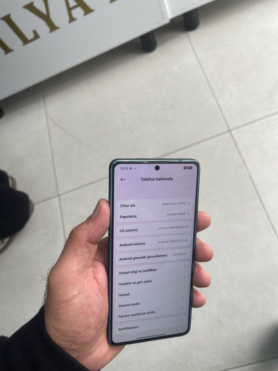 Xiaomi Redmi Note 13 Pro Forest Green 256GB/8GB — Smartfonlar, Bakı (4)