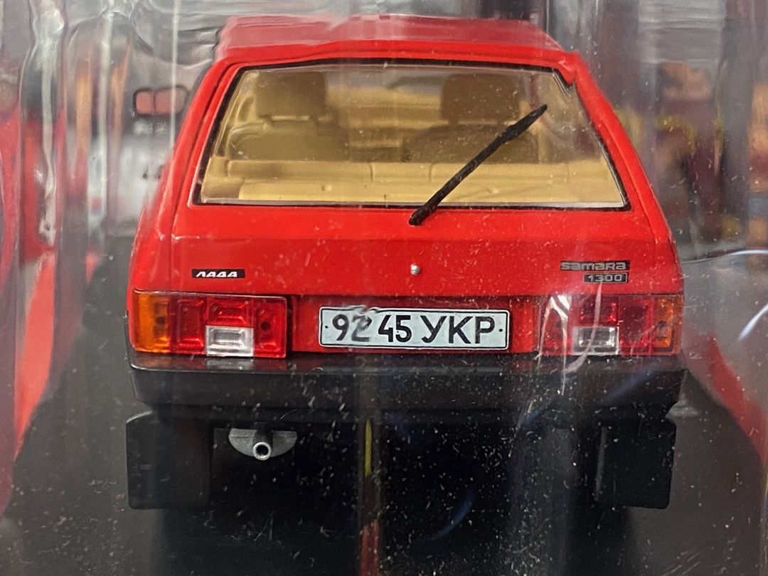 Коллекционная модель VAZ-2108 Samara Red 1988 — Kolleksiyalar, Bakı (10)