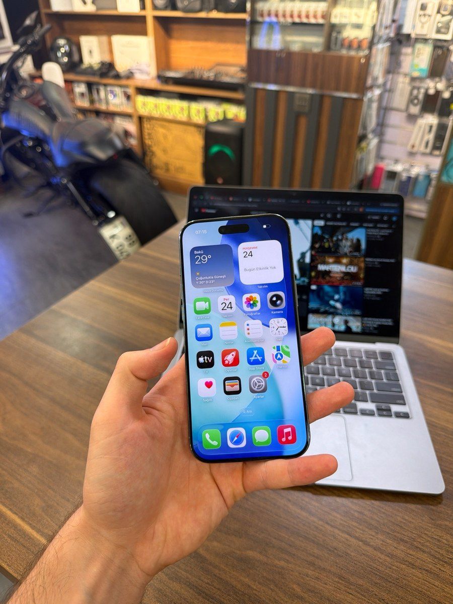 Apple iPhone Air Sky Blue 256GB/8GB — Smartfonlar, Bakı (5)