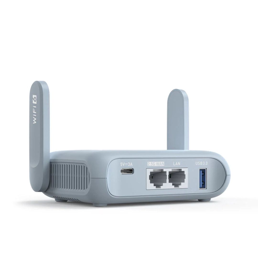 GL.iNet Beryl AX (GL-MT3000) Wi-Fi 6 VPN Router + Səyahət Keysi — Şəbəkə və server avadanlığı, Bakı (2)