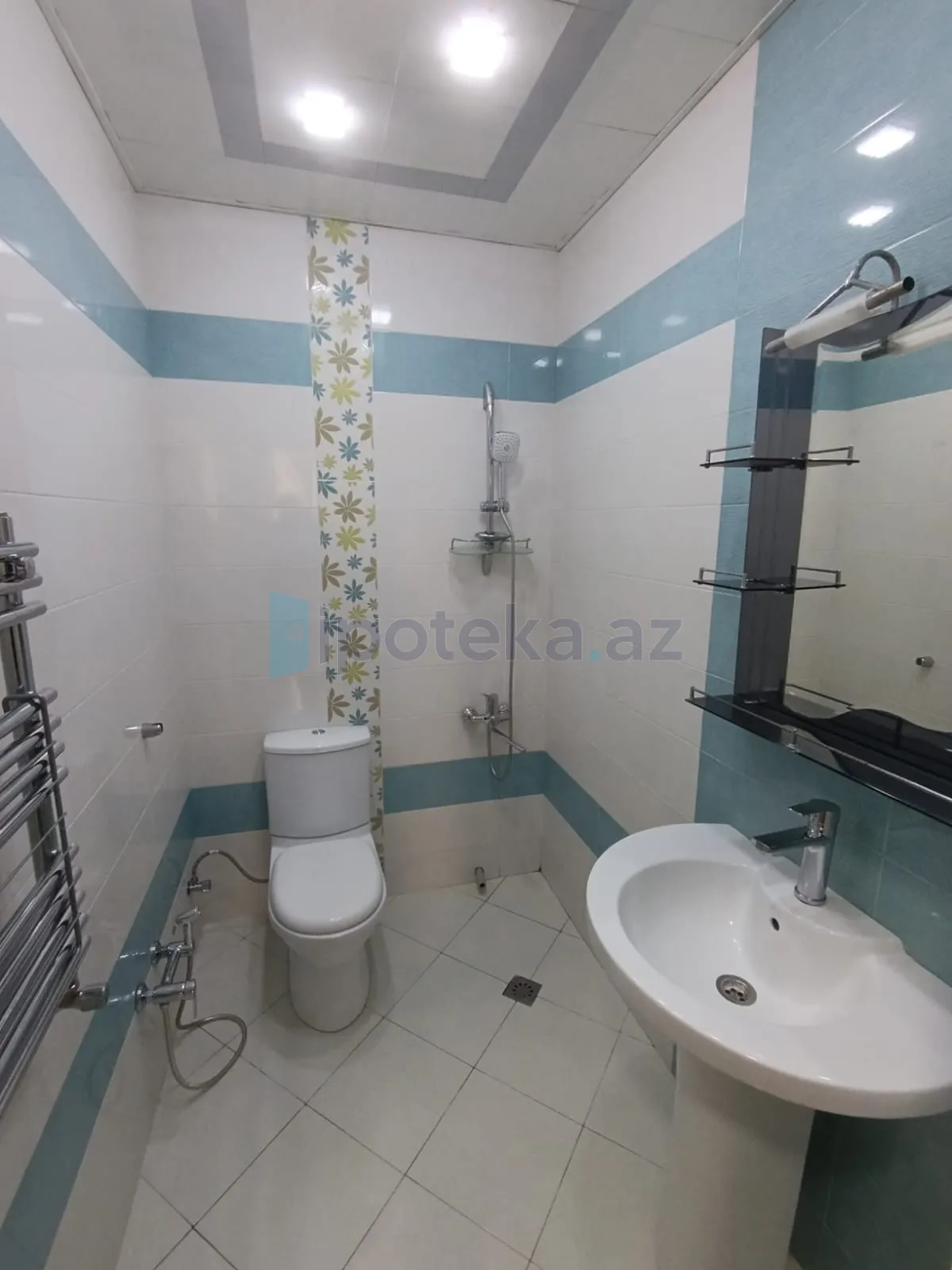 2 Otaq, Yeni tikili, Yasamal r., 100.00 m² — Mənzil, Bakı (4)