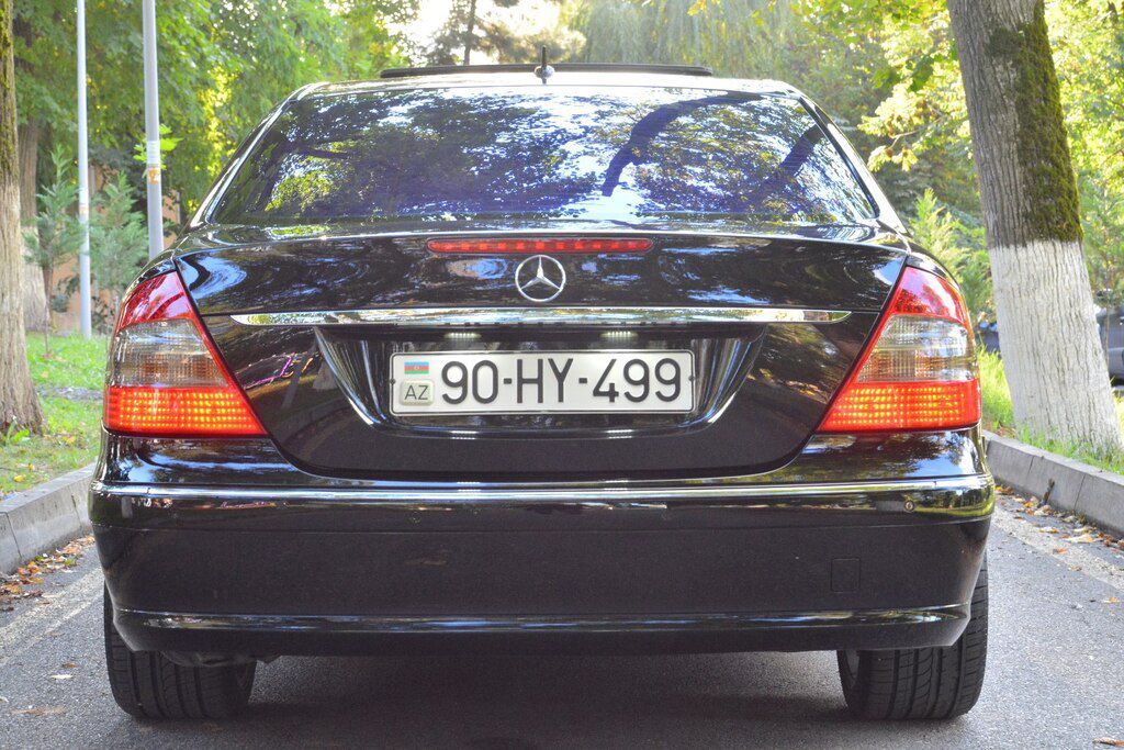 Mercedes E 220, 2.2 L, 2007 il, 410 000 km 90-HY-499 — Avtomobillər, Quba (4)