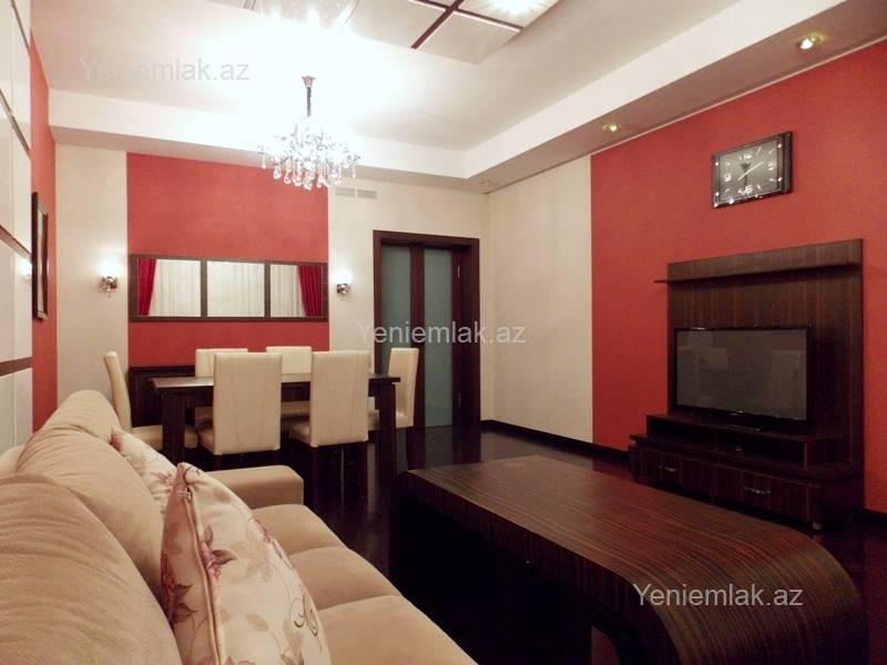 Kirayə 3 otaqlı Bina evi menzil (Yeni tikili), 120 m², Nərimanov rayonu — Mənzil, Bakı (4)
