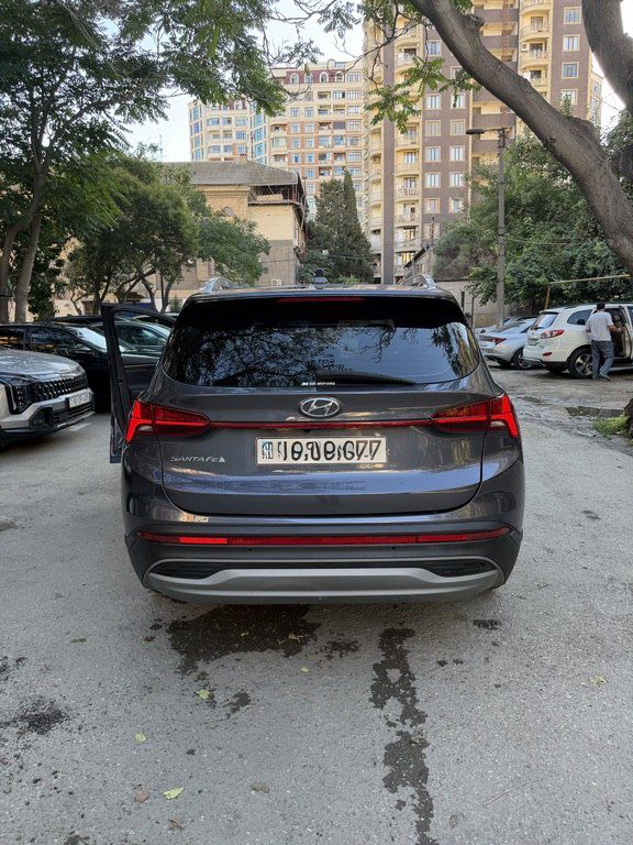 Hyundai Santa Fe, 1.6 L, 1.49 kWh, 2022 il, 52 000 km — Avtomobillər, Bakı (2)