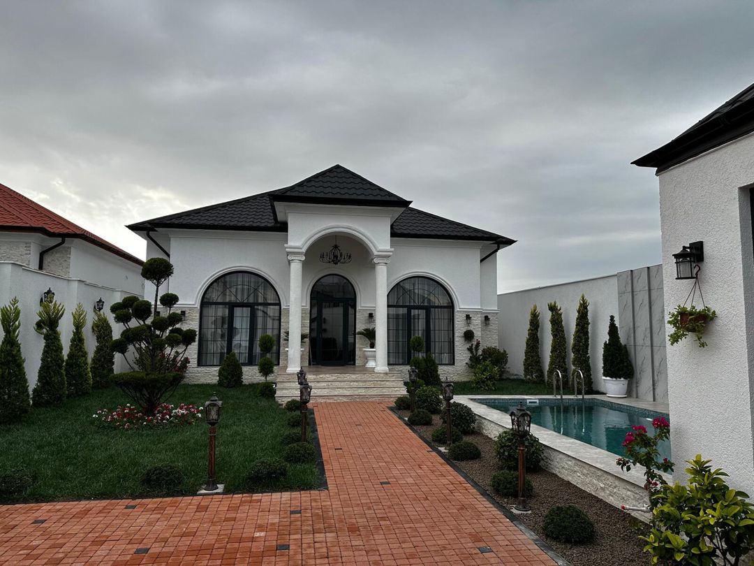 Satılır 4 otaqlı həyət evi/bağ evi 180 m² — Ev, villa, Bakı (2)